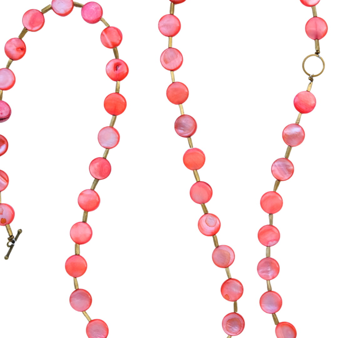 At Your Will Necklace - Pink