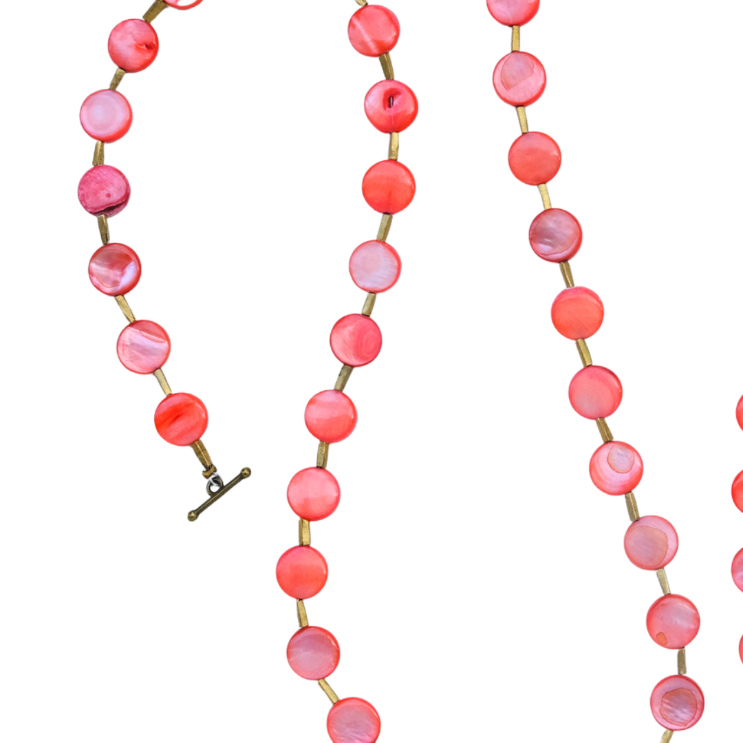 At Your Will Necklace - Pink