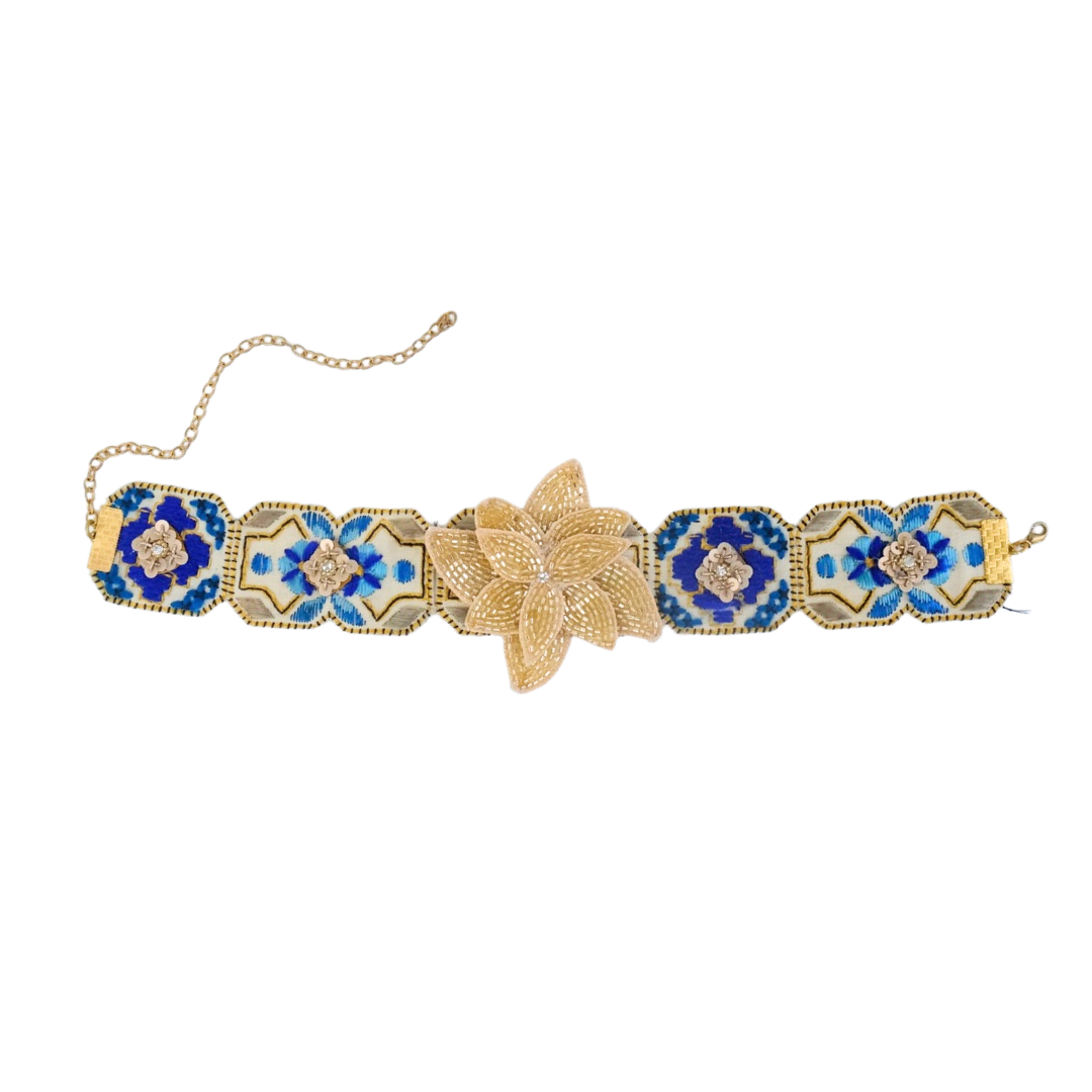 Fabric Of Time Choker